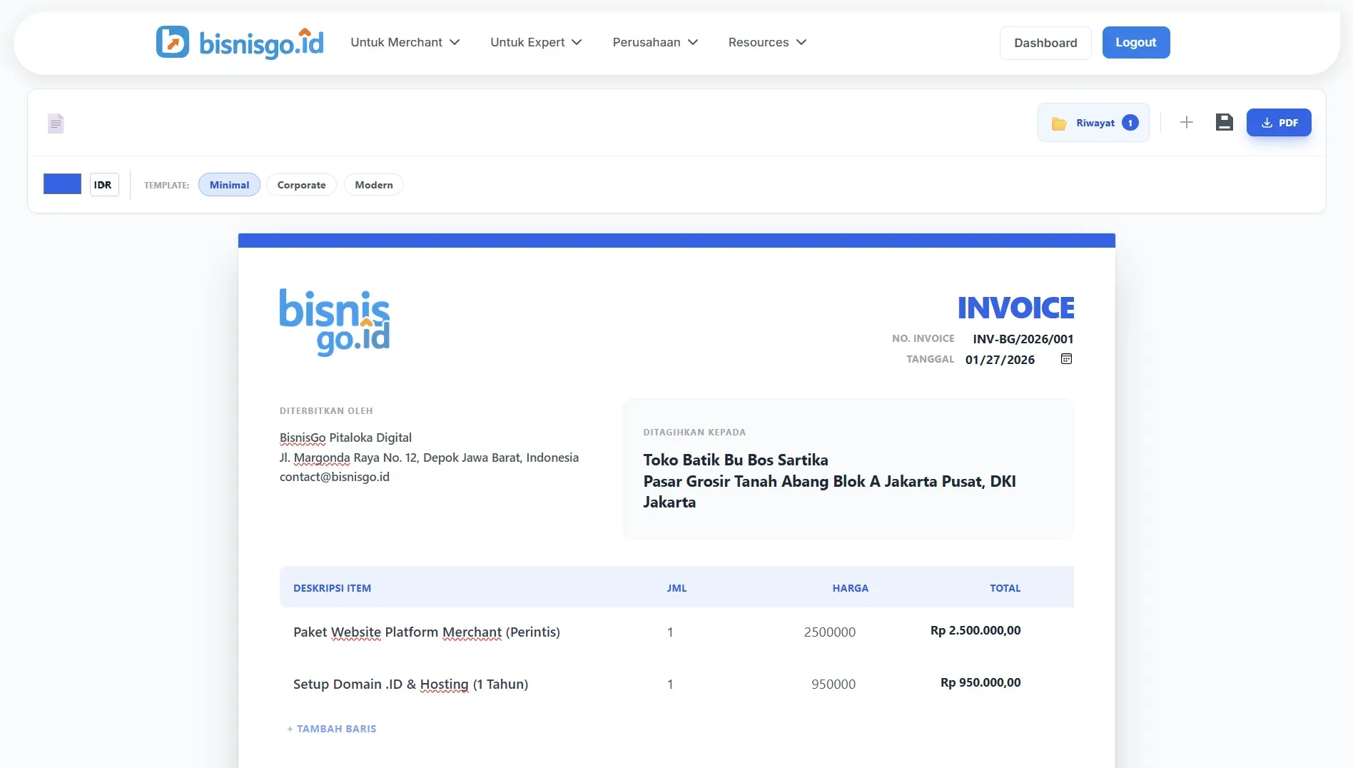 5 Contoh Invoice Jasa Profesional yang Membuat Klien Segan Menunda Pembayaran (Siap Edit)