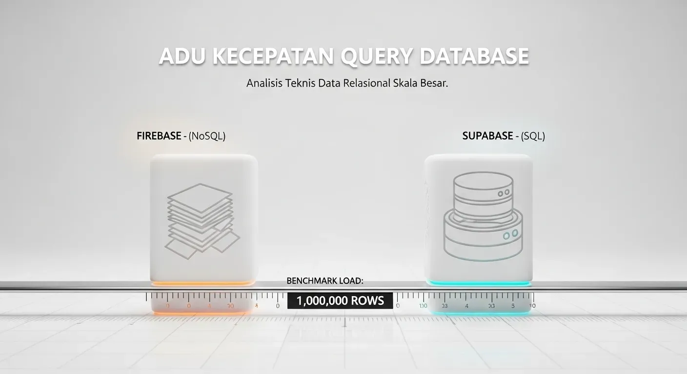 Tech Comparison Firebase vs Supabase: Benchmarking Query Speed pada 1 Juta Rows Data Relasional